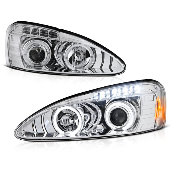 2004-2008 Pontiac Grand Prix Chrome Headlight