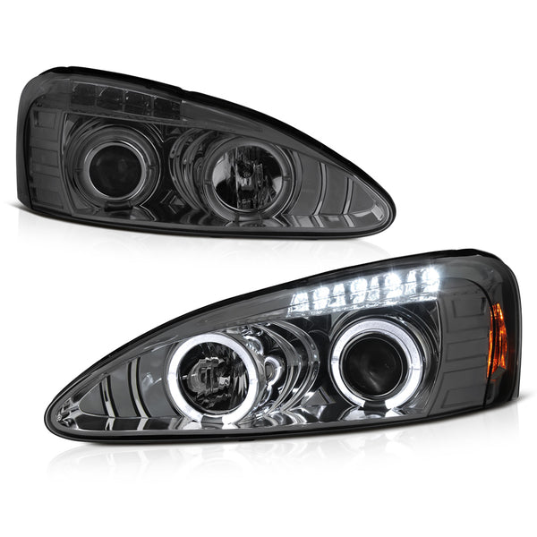 2004-2008 Pontiac Grand Prix Smoked Headlight