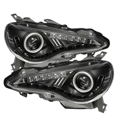 2013-2016 Subaru BRZ Black Headlight