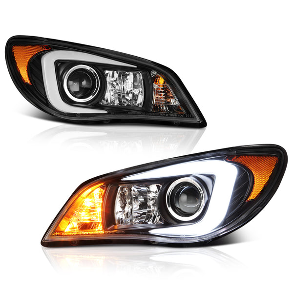 2006-2007 Subaru Impreza WRX Black Headlight