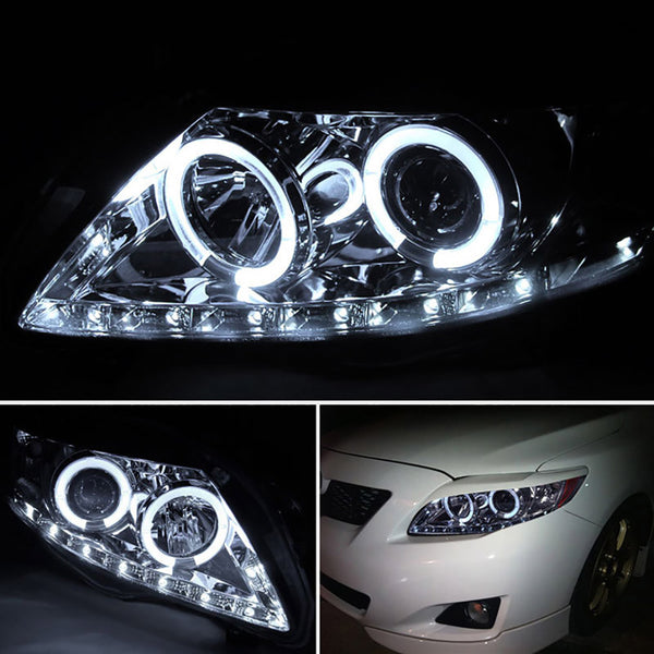 2009-2010 Toyota Corolla Chrome Headlight