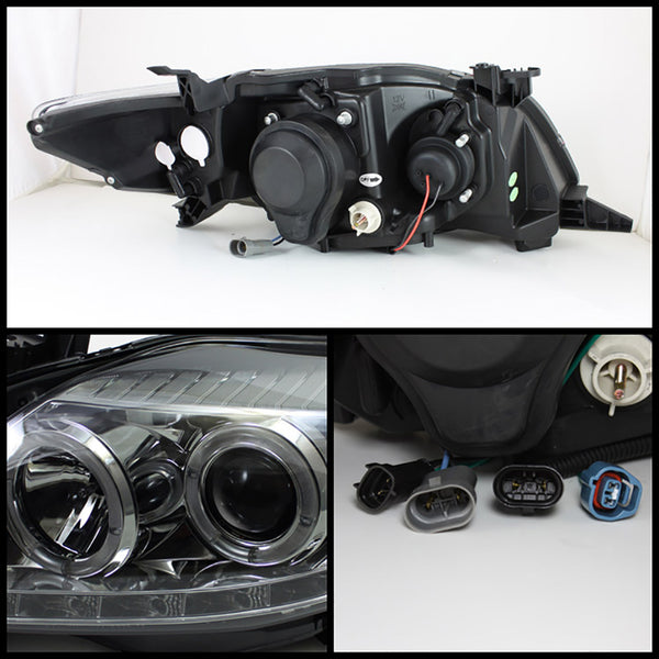 2009-2010 Toyota Corolla Smoked Headlight