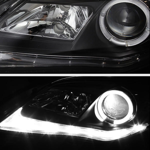 2011-2013 Toyota Corolla Black Headlight