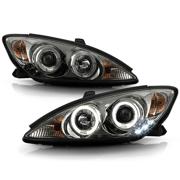 2002-2004 Toyota Camry Smoked Headlight