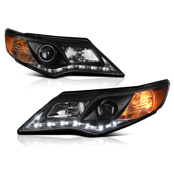 2012-2014 Toyota Camry Black Headlight