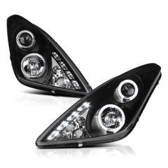 2000-2005 Toyota Celica Black Headlight