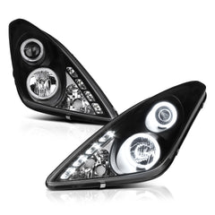 2000-2005 Toyota Celica Black Headlight