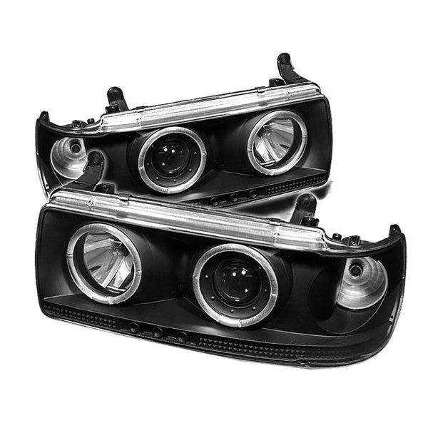 1991-1997 Toyota Land Cruiser Black Headlight