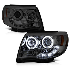 2005-2011 Toyota Tacoma Smoked Headlight