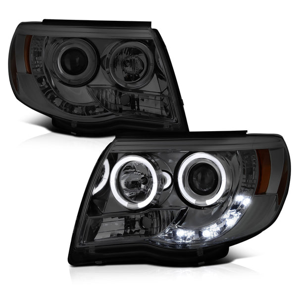 2005-2011 Toyota Tacoma Smoked Headlight
