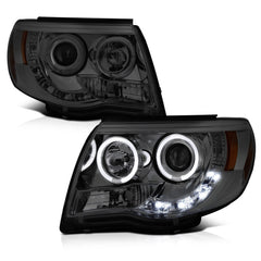 2005-2011 Toyota Tacoma Smoked Headlight