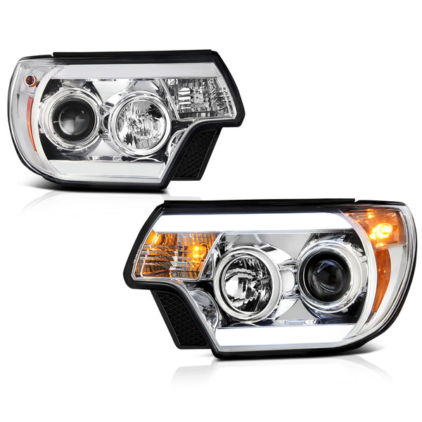 2012-2015 Toyota Tacoma Chrome Headlight