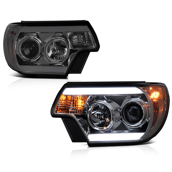 2012-2015 Toyota Tacoma Smoked Headlight
