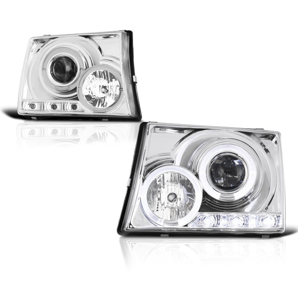 1997-2000 Toyota Tacoma Chrome Headlight