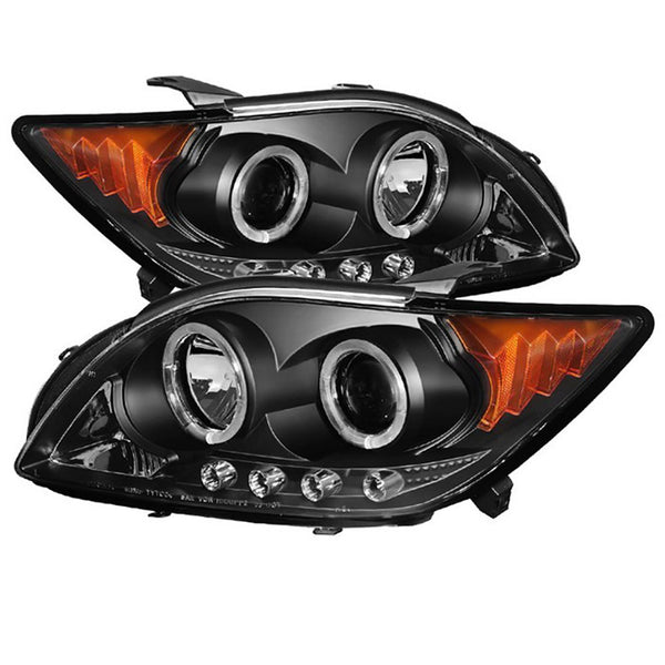 2008-2010 Scion tC Black Headlight