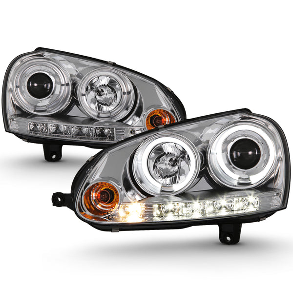 2006-2009 Volkswagen GTI Chrome Headlight