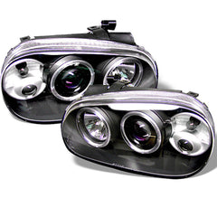 1999-2005 Volkswagen Golf Black Headlight