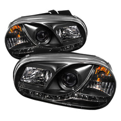 1999-2005 Volkswagen Golf Black Headlight