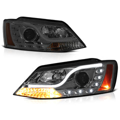 2011-2014 Volkswagen Jetta Smoked Headlight