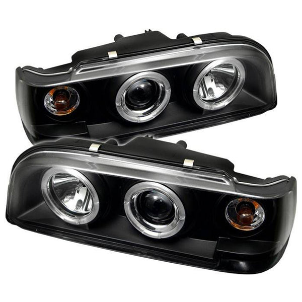 1993-1997 Volvo 850 Black Headlight