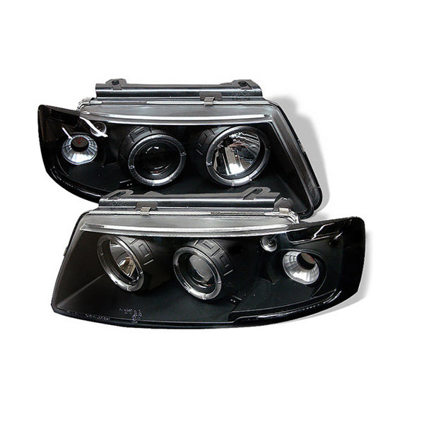 1998-2001 Volkswagen Passat Black Headlight