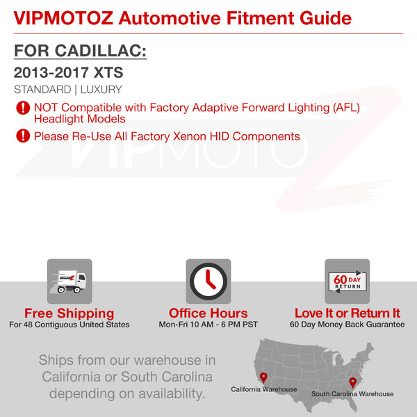 2013-2017 Cadillac XTS Headlight