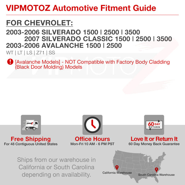 2003-2006 Chevrolet Silverado 1500 | 2500 | 3500 Corner Light