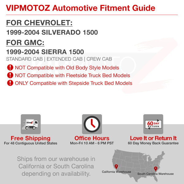 1999-2005 Chevrolet Silverado 1500 | 2500 | 3500 Chrome Tail Light