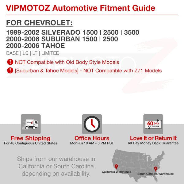 1999-2002 Chevrolet Silverado 1500 | 2500 | 3500 Fendor Flare