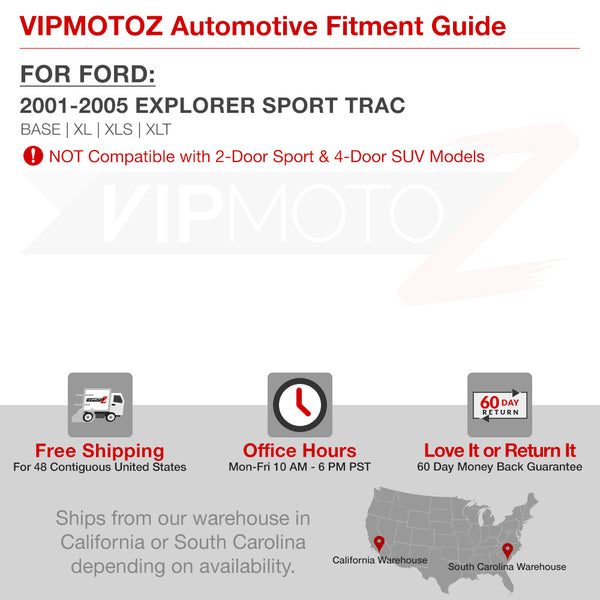 2001-2005 Ford Explorer Sport Trac Factory Style Tail Light