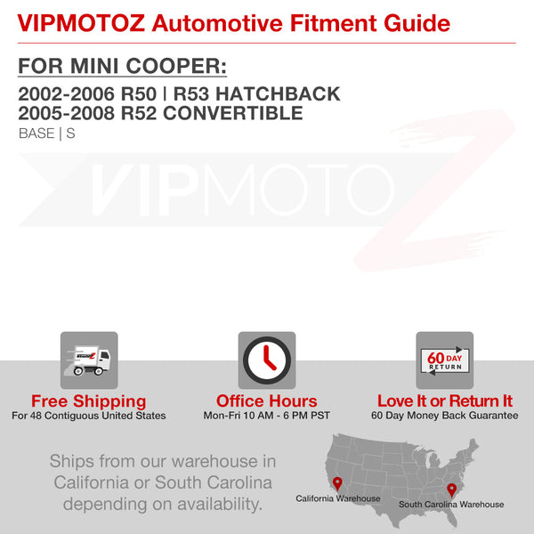 2002-2006 MINI R50 Cooper Black Tail Light