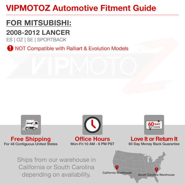 2008-2012 Mitsubishi Lancer Fog Light