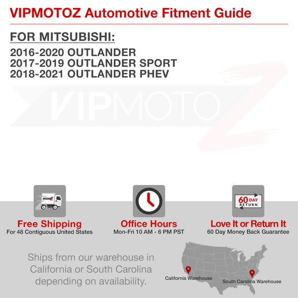 2016-2017 Mitsubishi Outlander Chrome Fog Light