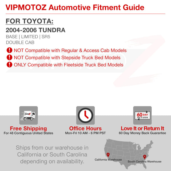 2004-2006 Toyota Tundra Factory Style Tail Light