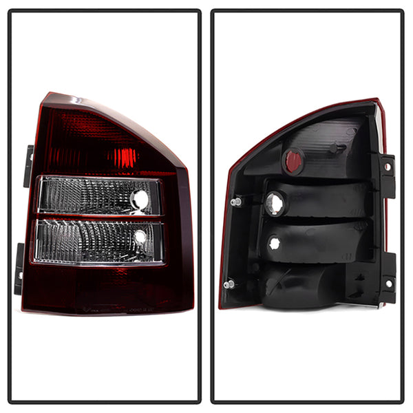 2007-2010 Jeep Compass Rosso Burgundy Tail Light
