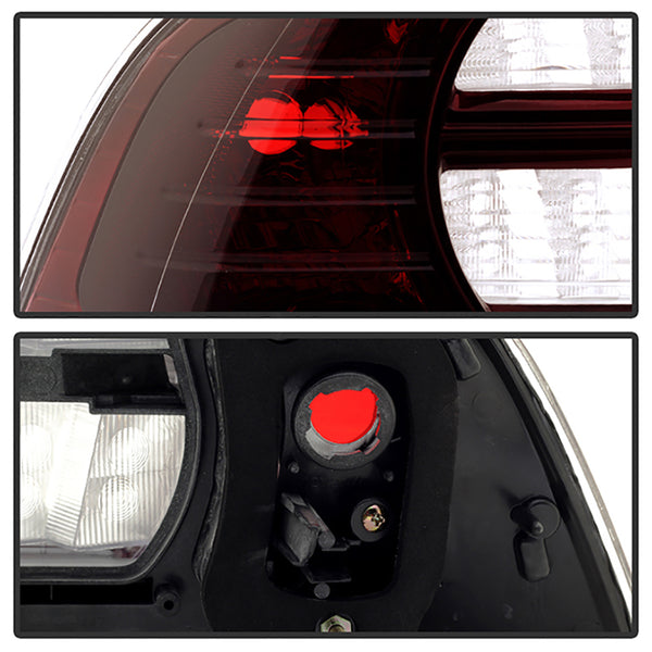 2004-2008 Acura TL Rosso Burgundy Tail Light