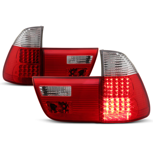 2000-2006 BMW E53 X5 Rosso Red Tail Light