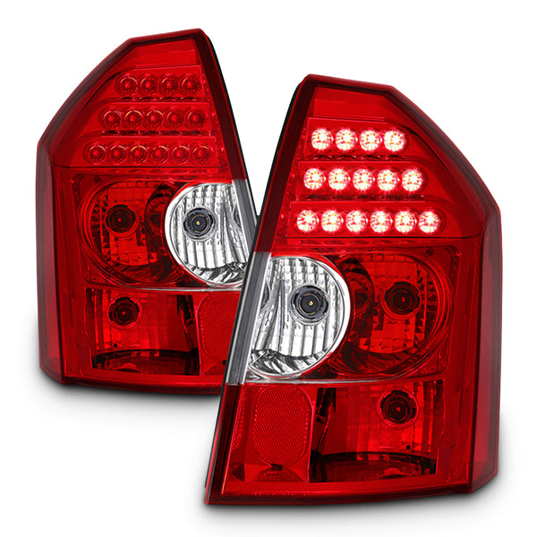 2005-2007 Chrysler 300C Rosso Red Tail Light