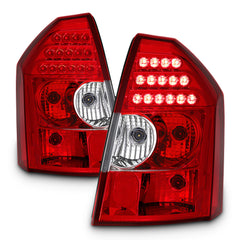 2005-2007 Chrysler 300C Rosso Red Tail Light