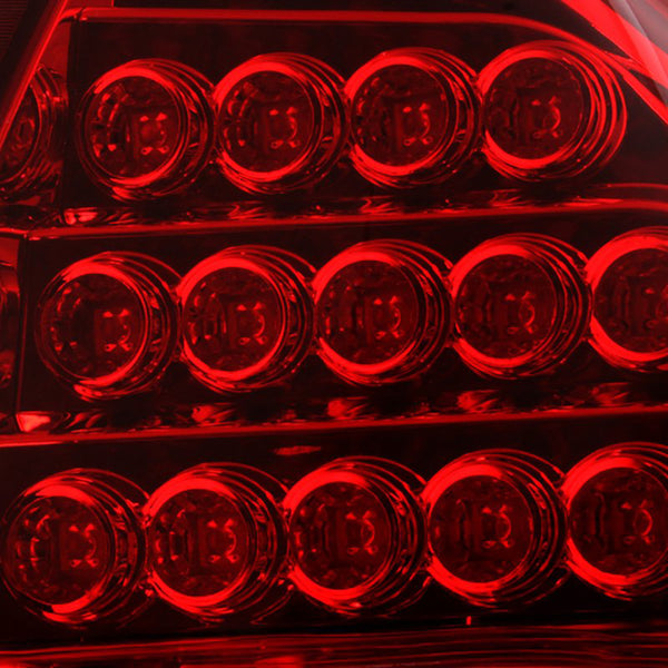 2005-2007 Chrysler 300C Rosso Red Tail Light