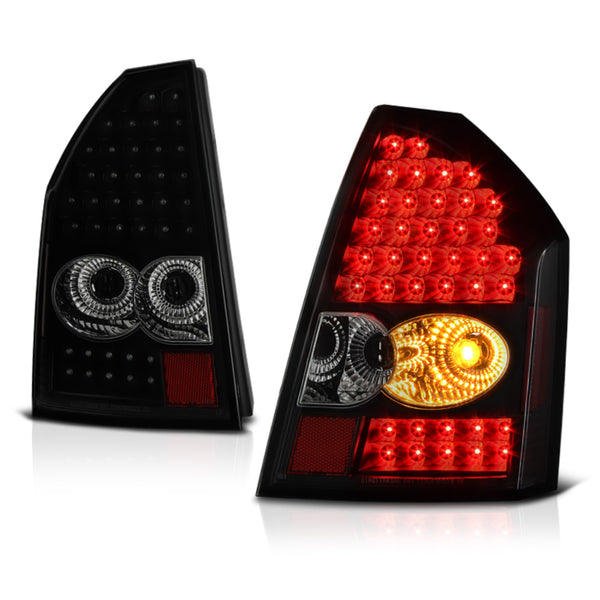 2005-2007 Chrysler 300C Sinister Black Tail Light