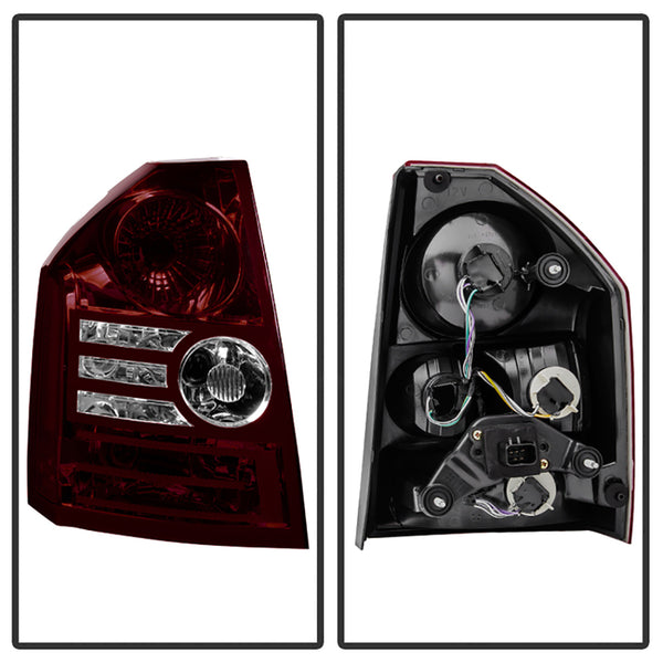 2008-2010 Chrysler 300C Rosso Burgundy Tail Light