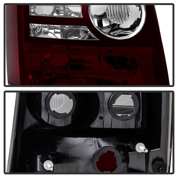 2008-2010 Chrysler 300C Rosso Burgundy Tail Light