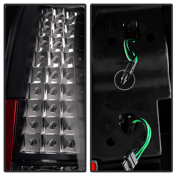 2003-2007 Cadillac CTS Sinister Black Tail Light