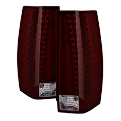 2007-2014 Cadillac Escalade Rosso Burgundy Tail Light