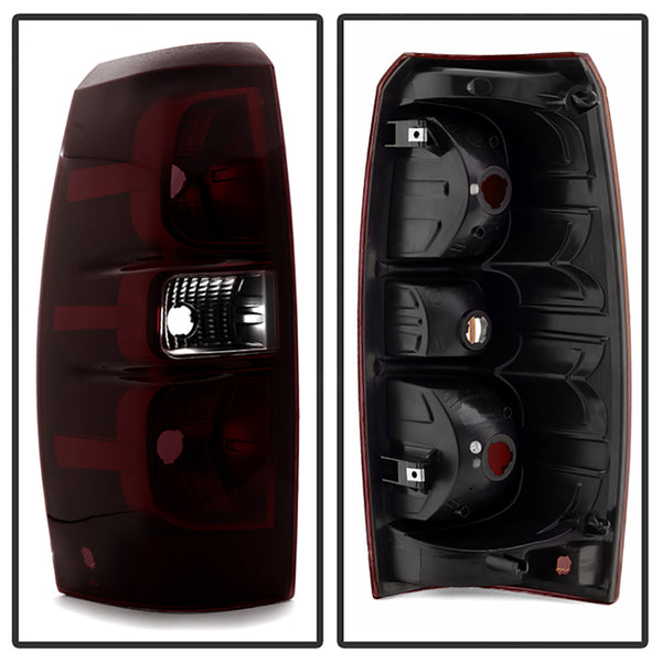 2007-2013 Chevrolet Avalanche Rosso Burgundy Tail Light