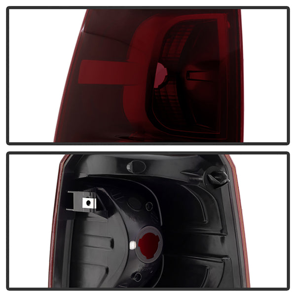2007-2013 Chevrolet Avalanche Rosso Burgundy Tail Light