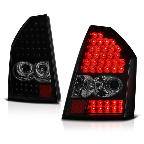 2005-2007 Chrysler 300 Black Tail Light