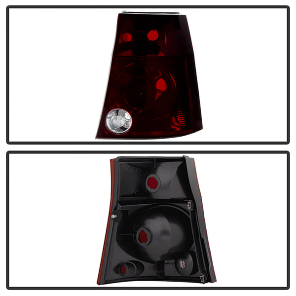 2004-2008 Chrysler Pacifica Rosso Burgundy Tail Light