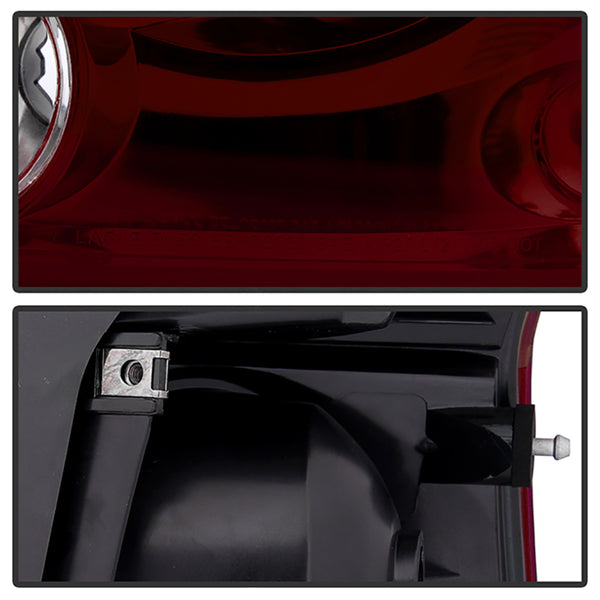 2004-2008 Chrysler Pacifica Rosso Burgundy Tail Light